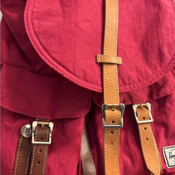 Herschel Supply Company Crimson and Tan Backpack - Picture 5 of 5